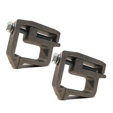 Pack Of 2 Aluminum Truck Cap Mounting Clamps For Tite-lok Tl2002 Topper Mount