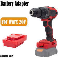 1x Adapter For Worx 20v Li-ion Battery Convert To For Bauer 20v Cordless Tools