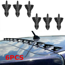 Car Accessories Carbon Fibre Shark Fin Diffuser Vortex Roof Spoiler Bumper Us