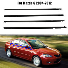 Car Window Rubber Glass Seal Weatherstrip Belt Trim Strips For 2004-2012 Mazda 6