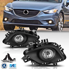 For 2014 2016 2017 Mazda 6 Fog Lights Front Bumper Driving Lamp Wwiringswitch