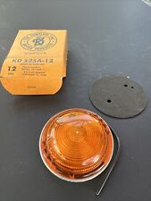 Nors K-d Lamp Company Amber Clearance Marker Lamp Flush Mounting 12-v Kd 525a