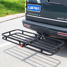 500lbs Hitch Cargo Carrier Mount Basket Luggage Rack Suv Truck Fits 2 Receiver