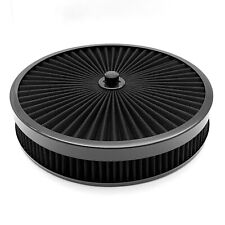 Low Profile Air Cleaner Super Flow Set Efi Holley Sniper Fitech Recessed Black