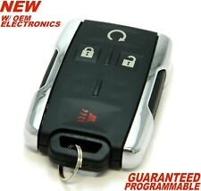 Oem Electronic 4 Button Remote Start Key Fob For 2014-2020 Chevy Silverado