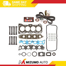 Head Gasket Set Timing Belt Kit Fit 92-01 Geo Suzuki Chevrolet 1.6 G16kv