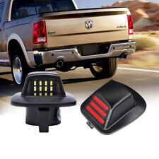 For Dodge Dakota Ram Mitsubishi Raider Led Rear Bumper Lights License Plate Lamp
