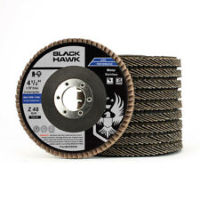 4-12 X 78 Black Hawk Zirconia Flap Discs T29 4.5 Sanding Grinding Wheels