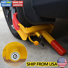 Anti Theft Wheel Lock Clamp Claw Boot Tire Trailer Truck Boat Towing Lock