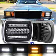 5x7 7x6 Led Headlight Hi-lo Drl For Chevy El Camino 1978-1981 Classic Luv Truck