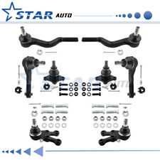 Front Upper Lower Ball Joints Tie Rod Ends Kit For Mitsubishi Montero Sport
