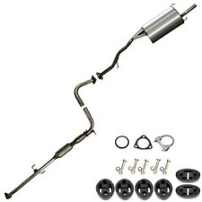 Stainless Steel Exhaust System Kit With Bolts And Hangers Fits 94-97 Accord 2.2l