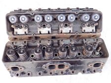 Oem Gm 3890462 Cylinder Heads Small Block Chevy Camel Hump 1966- 1967 Hi Perf