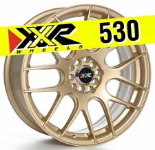 Xxr 530 18x7.5 5x100 5x114.3 38 Gold Wheels Set Of 4