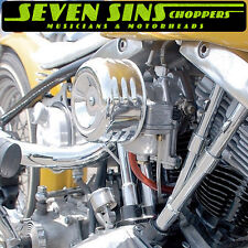 Mooneyes Hotrod Air Cleaner Louvered Chopper Super E G Motorcycle Cv Harley Ss