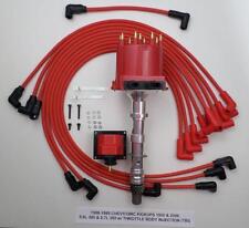 87-95 Chevy Gmc Pickups 1500 2500 350 305 Tbi Distributor Plug Wires Coil