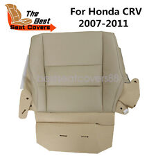 For 2007 2008 2009 2010 2011 Honda Crv Passenger Bottom Leather Seat Cover Tan