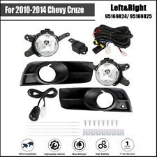 1.4l Driving Halogen Lh Rh Fog Lights Assembly Fit For 2010-2014 Chevy Cruze