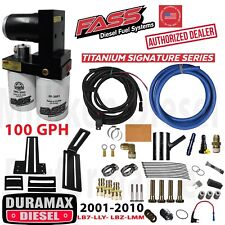 Fass Titanium 100gph Fuel Lift Pump System 01-10 Duramax Diesel Chevy Gmc Gm 6.6