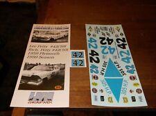 Lee Petty 42 1959 Decatur Dodge-plymouth 124th Scale Decals Lobographix