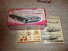 Amt Annual 1962 Thunderbird T-bird Cv Boxinstructionsdecals Only 