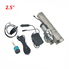 2.5 Electric Exhaust Cutout I Pipe Control Valve With Manual Remote Control