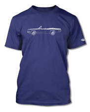 1969 Plymouth Barracuda Convertible T-shirt - Men - Side View