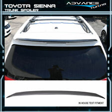 Fits 11-17 Toyota Sienna Xl30 Le Se 4-door Rear Trunk Spoiler Wing Unpainted Abs