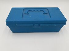 Vintage Oxwall Blue Toolbox Made In Usa