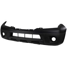 Front Bumper Cover For 2009-2021 Nissan Frontier Primed Top Textured Bottom