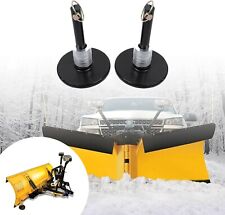 2-pcs Snow Plow Shoes Skids Foot Fit For Meyer Boss Fisher Western Snow Plows