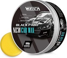 Car Wax Black Solid For Black Cars Carnauba Car Wax Kit Cleaner Car Waxing Scra