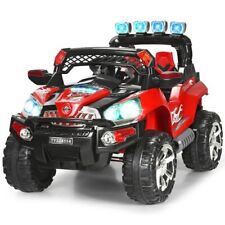 Honeyjoy 12v Kids Ride On Truck Car Suv Rc Remote Wled Light Mp3 Christmas Gift
