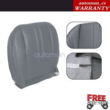 2003-2014 For Chevy Express 1500 2500 3500 Van Driver Bottom Seat Cover Dk Gray