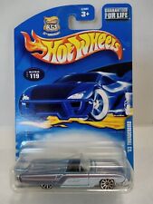 2003 Hot Wheels Collector 119 63 Thunderbird Steel-blue Wchrome 10 Spoke Whls