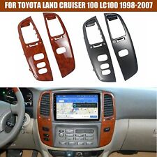 Wooden Dashboard Air Vent Frame Penal 2pcs For Toyota Land Cruiser Lc100 Fj100