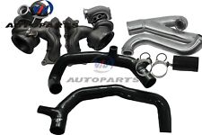 Upgraded Td04-17t Twin Turbocharger2 Inlet And Outlet Pipes For 335ilhd 3.0l