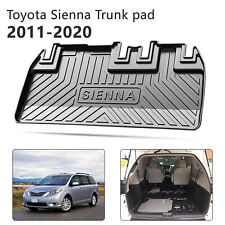 All Weather Rear Trunk Mat For 2011-2020 Toyota Sienna Cargo Liner Floor Tpe Pad
