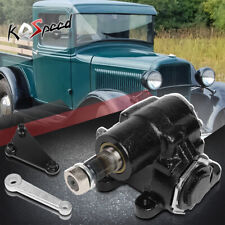 201 Steering Gear Box Wbrackets For 23-48 Ford Vega Cross Street Hot Rat Rod