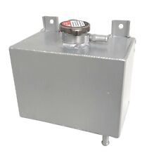 Universal Aluminum Coolant Overflow Radiator Reservoir Tank 1.8l Silver