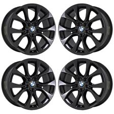 19 Bmw X5 Gloss Black Exchange Wheels Rims Factory Oem 86045 2014-2018