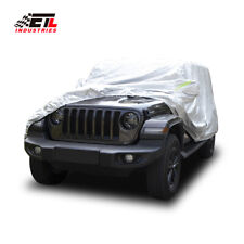 4 Door Jeep Wrangler Car Cover For Jeep Wrangler Waterproof Cjyjtj Jk Silver