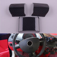 Carbon Fiber Abs Steering Wheel Cover Fit For Vw Beetle 2003-2010
