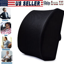 Memory Foam Lumbar Back Support Pillow Back Cushion Home Office Car Seat Chair