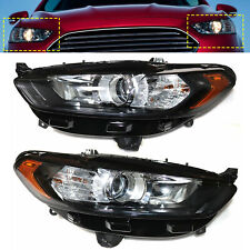 For 2013 2014 2015 2016 Ford Fusion Projector Headlights Headlamps Left Right