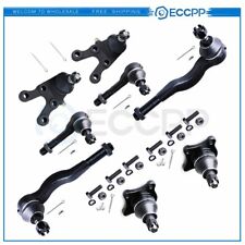 8pcs Ball Joints Tie Rods Suspension For 1992 1993-2000 Mitsubishi Montero 4wd