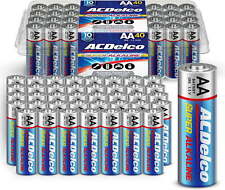 Acdelco Super Alkaline Aa Batteries 40 Count