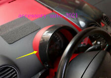For Vw Beetle 2003-2010 Carbon Fiber Car Dashboard Meter Speedometer Cover Trim