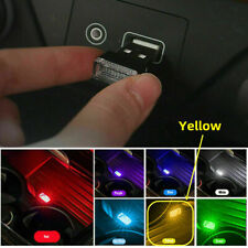 Mini Usb Led Car Accessories Interior Light Neon Atmosphere Ambient Lamp Bulb Us