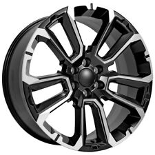Oe Wheels Cv68 24x10 6x5.5 28mm Blackmilled Wheel Rim 24 Inch